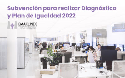 Subvención para realizar Diagnóstico y Plan de Igualdad 2022