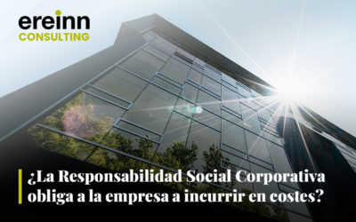 ¿La Responsabilidad Social Corporativa obliga a la empresa a incurrir en costes?