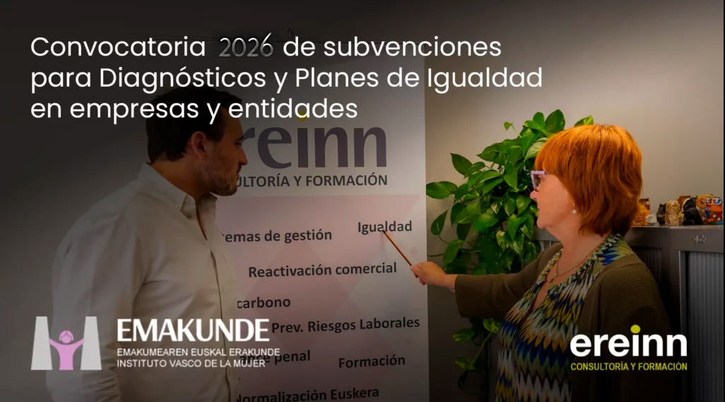 Subvenciones emakunde para diagnósticos de igualdad 2026