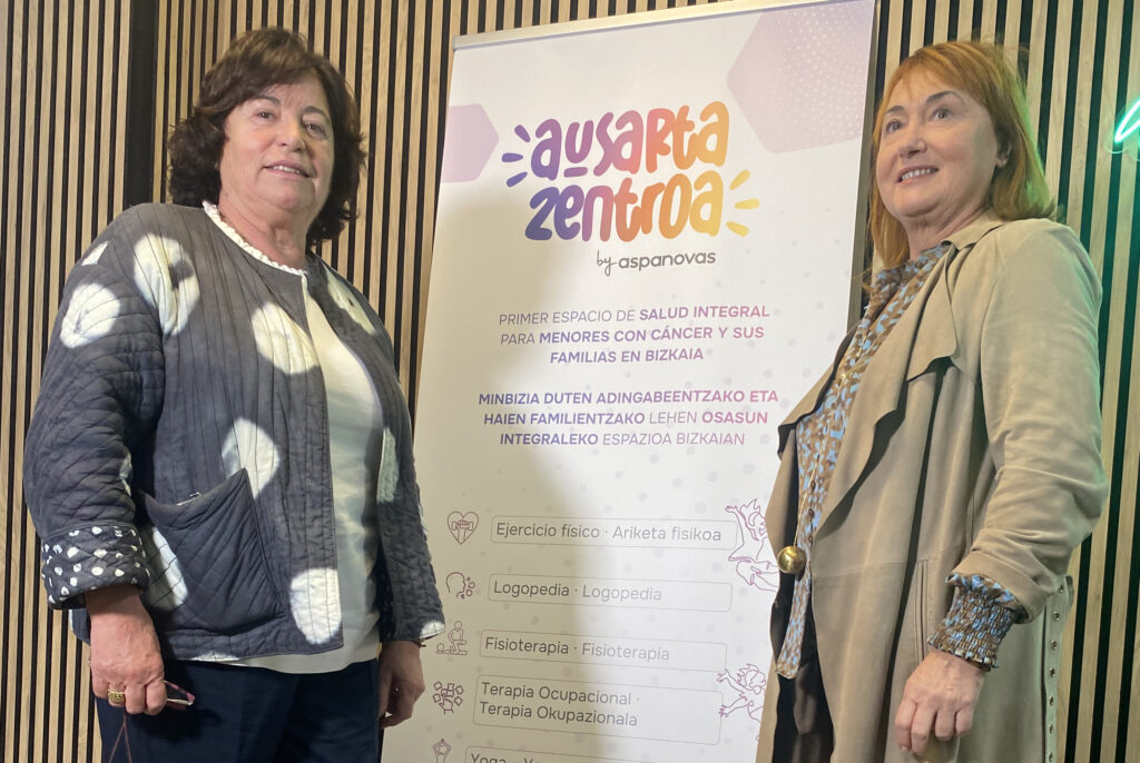Asistimos a la presentación de Ausarta Zentroa, el nuevo espacio de ASPANOVAS para la atención integral de menores con cáncer y sus familias en Bizkaia.
